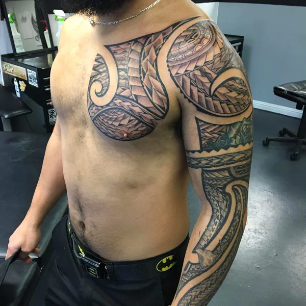 Polynesian Tribal Tattoo 1