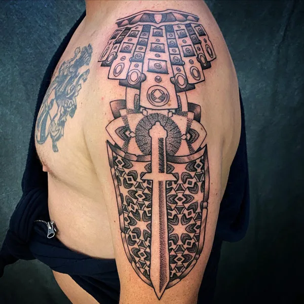 Shield of Faith Tattoo