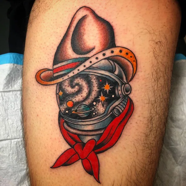 Space Cowboy Tattoo