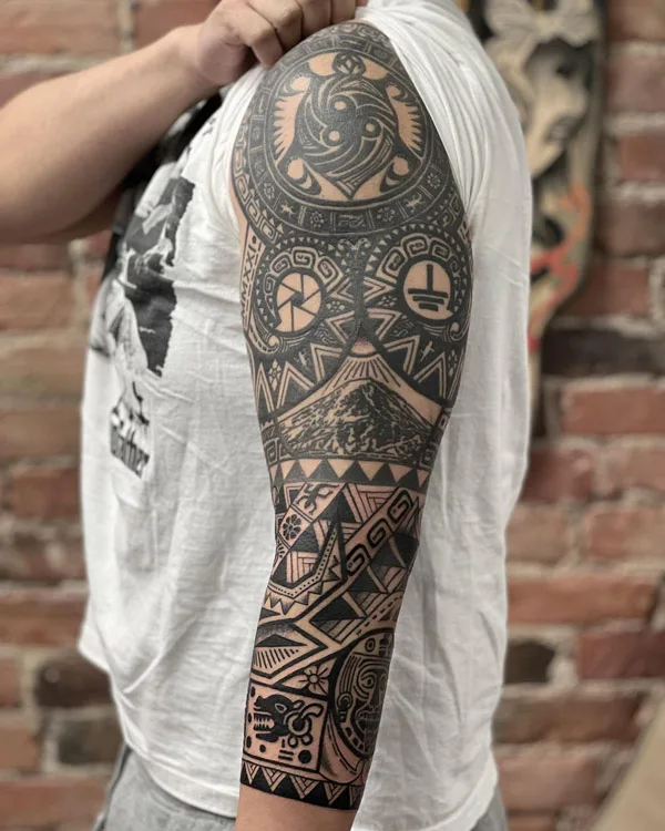 Tribal Sleeve Tattoo 1
