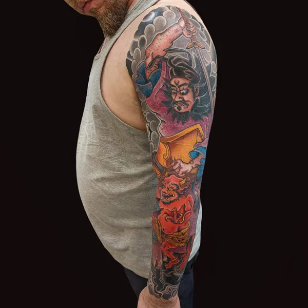 Yakuza Sleeve Tattoo