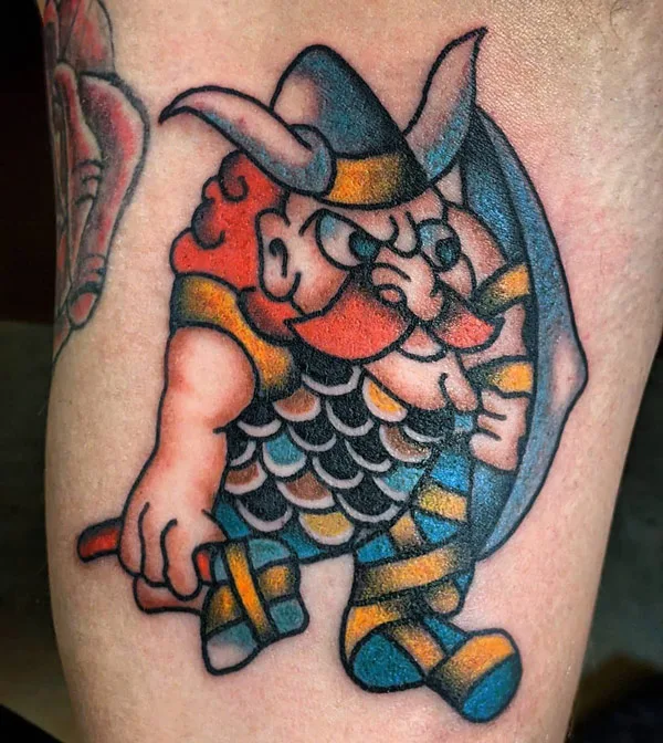 Traditional Viking Tattoo 1