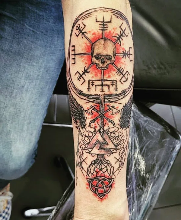 Viking Forearm Tattoo 2