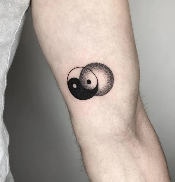 Cool Yin Yang Tattoo