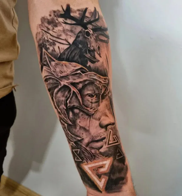 Witcher Tattoo 1