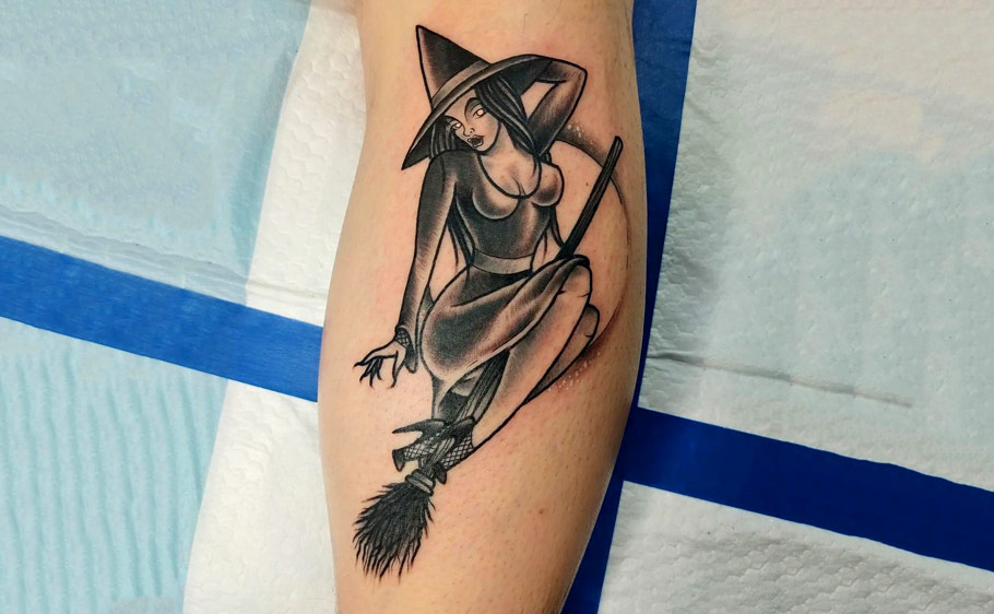 Witchy tattoo