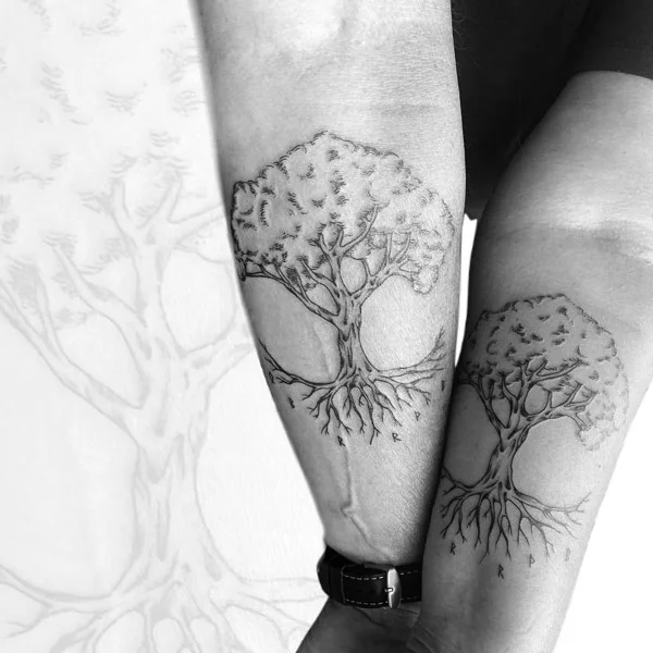 Dark Tree Tattoos | Free Images at Clker.com - vector clip art online,  royalty free & public domain