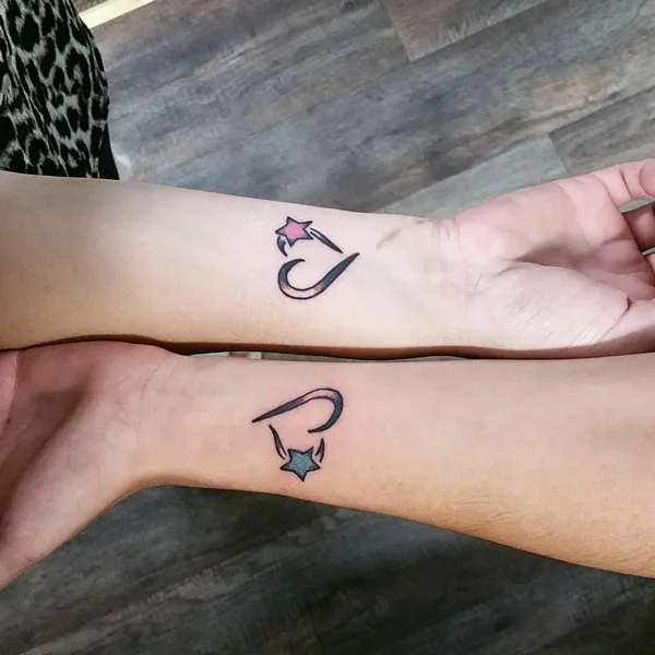 Mother Son Matching Tattoo 2
