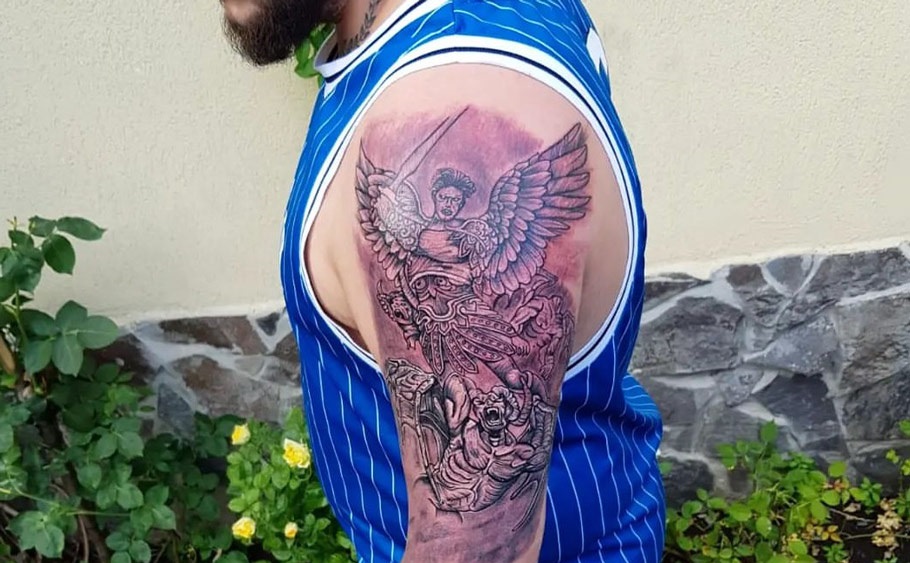 65 Unmissable St. Michael Tattoo Ideas with Enthralling Meaning