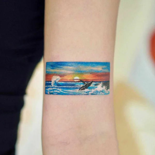 Blue Ocean Tattoo