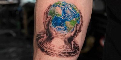 Earth tattoo