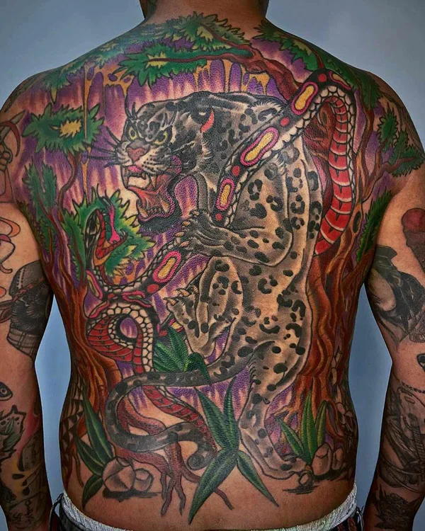 Jaguar Tattoo for Men Tattoo Idea