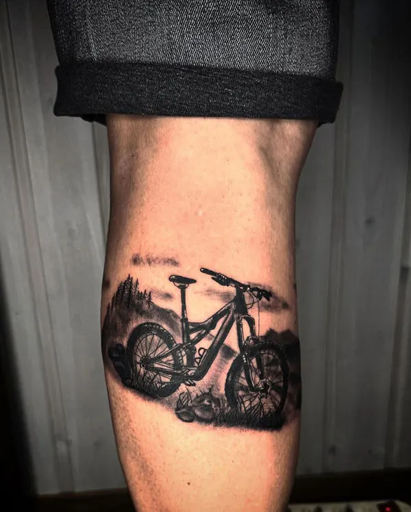 Mountain Bike Tattoo 3