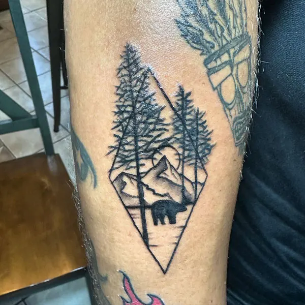 Smoky Mountain Tattoo 1