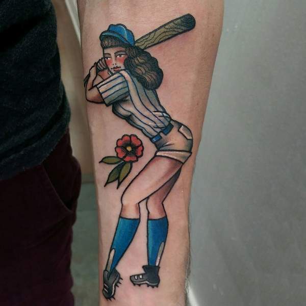 Toronto Baseball Tattoo